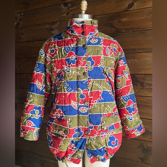 VINTAGE 80/90’s Missoni Sport Oversized Puffer Jacket Sz Small - Picture 4 of 14